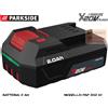 Parkside Batteria PARKSIDE 20V 2AH 4AH 8AH 12AH Caricabtterie Rapido Singolo Doppio