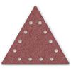 MENZER 10 MENZER Dischi abrasivi a levigatrice per muri - 290 x 250 mm - G16-36 12 fori