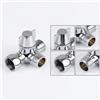 Valvola deviatore per doccia ottone 1/2 pollice 3 vie per stile T per soffione