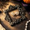 Halloween Per Mini Cornice Foto Resina per costruzione Nero Design Compatto