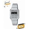 Casio OROLOGIO CASIO A100WE-7BDF VINTAGE A100WE7BDF DIGITALE ACCIAIO ILLUMINATOR LED