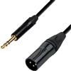 CAVO Audio da Jack 6,3mm Stereo a cannon XLR Maschio 3pin professionale 10m 3P