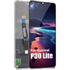 TELEMATICARICAMBI TOUCH LCD DISPLAY per Huawei P30 LITE MAR LX1A MAR LX1B MAR LX1M NERO