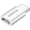 Huawei Adattatore Micro Usb Type C Originale Bianco AP52 per HONOR 8 PRO 9 Magic