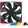 Noctua NF-A14 PWM chromax.black.swap Case per computer Ventilatore 14 cm Nero