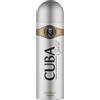 PC DESIGN Deodorante spray Cuba Gold For Man - un'elegante fragranza maschile a lunga dura