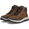 Rieker Herren Sportschuh Schnürstiefel B8124 Braun Kombi, Extraweite H