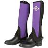 Kerbl Covalliero Bambini Kinde Rmini Chaps Lilli Taglia Adulto, Nero/Viola, 152