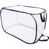 Foldable Plants Nursery Case White Polyester Mesh Garden Cultivation Box
