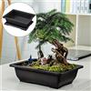 in plastica balcone quadrato vasca per giardino bonsai pianta ciotola vivai