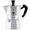 BIALETTI CAFFETTIERA MOKA EXPRESS DA UNA TAZZA IN ALLUMINIO MANICO ERGONOMICO
