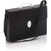 Favorit Valigetta Scuola Nera con Tracolla 27x37.5x8 cm, Polionda