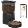Balimo Distributore Automatico Cibo Gatti 2.4G WiFi Dispenser Crocchette Gatto