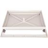 Chiusino sigillo portapavimento in plastica con telaio per pozzetto - cm.40x40