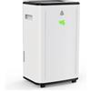 Garvee Deumidificatore intelligente da 30 l/giorno, per casa e ufficio, serbatoio da 6 l, display digitale dell'umidità, basso consumo e silenzioso, tubo di drenaggio, ideale per grandi spazi, bagni e