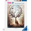 Ravensburger - Puzzle 1000 Pezzi Cervo Magico, Puzzle Adulti 14+ 70x50cm Cervo M