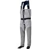 Wader a Torso con Cerniera Frontale Impermeabili Wader con Piedi in Neoprene