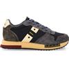 Blauer SCARPE BLAUER QUEENS01 TG 41 COD F6QUEENS01-WAX-NVY-TAU - 9M [US 8 UK 7.5 CM ...