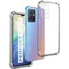 REY Cover in Gel TPU Anti Shock per Vivo Y55 5G Y75 5G T1 5G Y33S IQOO U5 5G