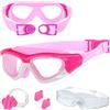 ACTIV SPACE Kinderschwimmbrille fürs Schwimmbad ANTI-FOG - rosa OK01