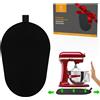 PQPO Tappetino scorrevole per Kitchen Aid Stand Mixer con spatola in gomma Pennello d