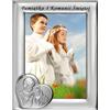 Beltrami CORNICE PORTAFOTO ARGENTO PER BAMBINO, RICORDO DELLA PRIMA COMUNIONE, 13 x 17 cm