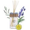Qc terme spas and resorts QC Terme ARIA MILANO, Profumatore per ambiente in vetro a bastoncini 250 ml, Fra