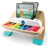 Baby Einstein, Hape, Magic Touch Piano, Giocattolo Musicale in Legno, Strumenti Musicali Elettronici per Bambini, Include 3 Spartiti e 6 Canzoni Diverse,Vvolume Regolabile, a Partire da 6 Mesi