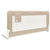 Momi LEXI PLUS XL Sponda di sicurezza per lettini per neonati e bambini da 18 mesi a 5 anni, sponda 150x66x36 cm per materassi fino a 35 cm, pieghevole a 180°, rivestimento lavabile