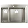 hansgrohe S71 S712-F655 Lavello ad incasso 180/450, acciaio, 43310800