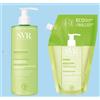 SVR Sebiaclear Creme Lavante 400 ml + Refill 400 ml Detergente Viso Corpo