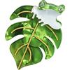 Reusable Frog Shape Brooch Pin Metal Pin for Clothes Hats and Scarf Decoration