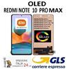 Xiaomi DISPLAY TOUCHSCREEN OLED XIAOMI REDMI NOTE 10 Pro Max PARI ORIGINALE GLS