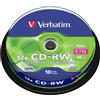 Verbatim 43480 - 10 CD-RW 700MB 80 Minuti Riscrivibili cake AZO