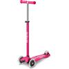 Micro Monopattino Maxi Micro deluxe LED rosa