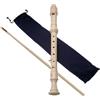 AULOS 302A Elite German Flauto soprano diteggiatura tedesca con custodia