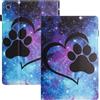 LSPCASA Cover Per Samsung Galaxy Tab A8 10.5 2022/2021 SMX200/X205/X207 PU+TP...
