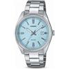 Casio Orologio Casio MTP-1302DA-2A2VDF MTP1302DA2A2VDF Blu Sabbiato Acciaio WR 50M