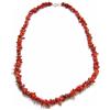 Collana Girocollo corallo scaglie rametti in argento 925 Sardo