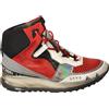 Leather Crown Donna sneackers alte legate Rosso Taglia 39-40
