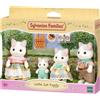 Sylvanian Families Set di 9 personaggi Sylvanian Families della famiglia di gatti Latte