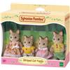 Sylvanian Families Set Famiglia di Gatti Striati Sylvanian Families (SLV5180)