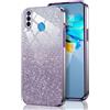 GOGME Glitter Cover per Huawei P30 Lite, Tlaio Elettrolitico Silicone TPU Ant...