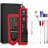 Proster Tester Cavo RJ45 RJ11 con Cuffie Tracciatore Tester Cavi Rete LAN Cav...