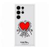 Samsung FlipSuit Case Cover per Galaxy S24 Ultra, Card Keith Haring con tecnl...
