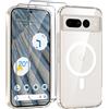 Yoedge Magnetica Cover per Google Pixel 7 Pro 5G Compatibile con MagSafe, Tra...