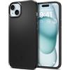 Spigen Cover Thin Fit Compatibile con iPhone 15 Nero