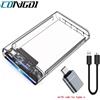 Branded Box Esterno HDD/SSD 2.5" SATA USB 3.0 Case Universale per Hard Disk Supporto