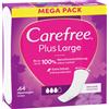 Johnson Salvaslip CAREFREE Plus Large - Senza profumo 1 confezione - 64 pezzi