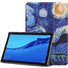 Acelive Cover per Huawei M5 Lite, Slim Custodia con Funzione di Auto Sveglia/...